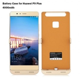 4000MAH BACKUP BATTERY EXTERNAL POWER BANK CHARGER CASE FOR HUAWEI P9 PLUS (GOLDEN)
