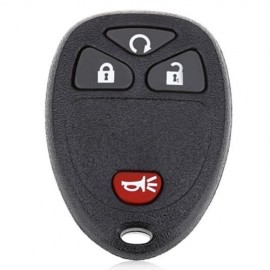 CAR VEHICLE IGNITION REMOTE CONTROL 4 BUTTON ALARM KEY FOR CHEVROLET