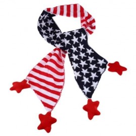 CUTE STAR STRIPE PATTERN KNITTED WARM CHILDREN SCARF (CADETBLUE)