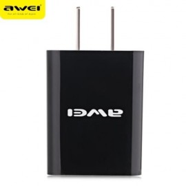 AWEI C - 600 2A UNIVERSAL WALL HOME TRAVEL CHARGER (BLACK)