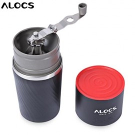 ALOCS CW - K16 4 IN 1 STAINLESS STEEL MANUAL COFFEE MACHINE CAMPING HOME GRINDING EQUIPMEN
