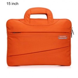 SSIMOO 2 IN 1 BUSINESS STYLE LAPTOP BAG TABLET ZIPPER POUCH SLEEVE FOR MACBOOK 15 INCH (OR