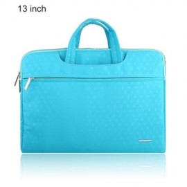 SSIMOO S818 2 IN 1 DOT PATTERN LAPTOP BAG TABLET ZIPPER POUCH SLEEVE FOR MACBOOK 13 INCH (