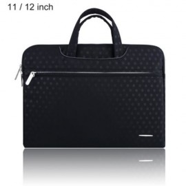 SSIMOO S818 2 IN 1 DOT PATTERN LAPTOP BAG TABLET ZIPPER POUCH SLEEVE FOR MACBOOK 11 / 12 I