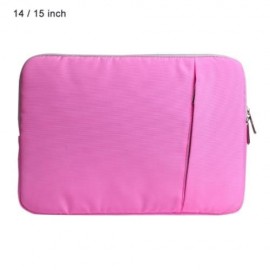 SSIMOO SHOCKPROOF NYLON FABRIC LAPTOP BAG TABLET POUCH SLEEVE FOR MACBOOK 14 / 15 INCH (PI