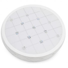 ROUND 36W AC 220V SMD 5730 2880LM LED CEILING LIGHT (SILVER)