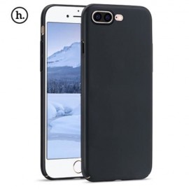 HOCO CLOSE SKIN DESIGN SOLID COLOR PROTECTIVE PC BACK COVER FOR IPHONE 7 PLUS (BLACK)