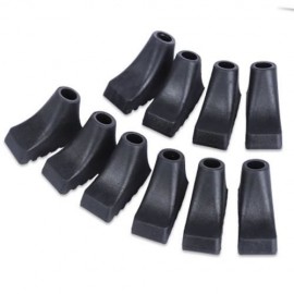10PCS OUTDOOR HORSESHOE-SHAPED PROTECTING COVER FOR WALKING HIKING CANE WEAR RESISTANCE DU