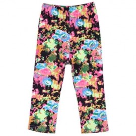 INFANT BABY GIRL CHILD PRINT ELASTIC LONG PANTS LEGGINGS (INKJET PATTERN)
