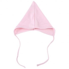 PRETTY PURE COLOR SMALL LACE-UP BABY HAT (PINK)