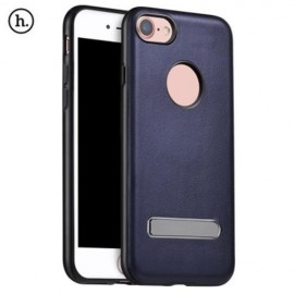 HOCO CREATIVE PU LEATHER COVER CASE WITH METAL MAGNET STAND FOR IPHONE 7 4.7 INCH (DEEP BL