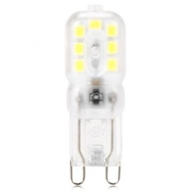 G9 220V 2.5W 200 - 250LM 14 LEDS DIMMABLE BULB WITH TRANSPARENT MASK (COOL WHITE LIGHT)