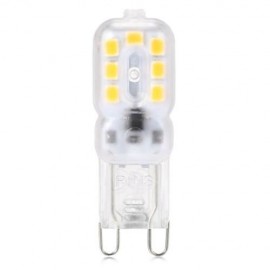 G9 220V 2.5W 200 - 250LM 14 LEDS DIMMABLE BULB WITH TRANSPARENT MASK (WARM WHITE LIGHT)