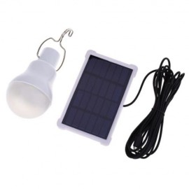 KKBOL S - 1500 1.5W 5V 140LM LED LIGHT BULB PORTABLE SOLAR POWERED LAMP (WHITE)
