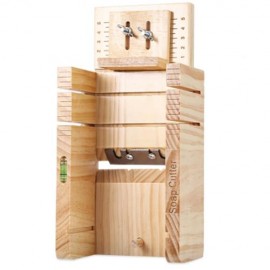 HOUSEHOLD WOODEN SOAP CUTTER BOX PINE MATERIAL BALANCING APPARATUS ACCURATE ADJUSTABLE FRO