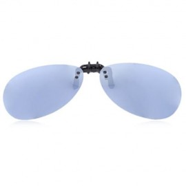 STYLISH COLOR COATED POLARIZED UNISEX SUNGLASSES CLIP (SHALLOW SILVER)