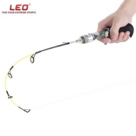 LEO PROFESSIONAL GUN TYPE ICE FISH POLE FISHING ROD (CAMOUFLAGE)