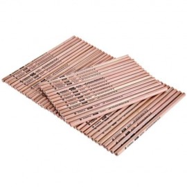 MARCO 4215 50PCS BOTTLED WOODEN HB PENCIL STATIONERY (APRICOT)