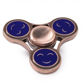 TRIANGLE SMILING FACE METAL FIDGET SPINNER GYRO
