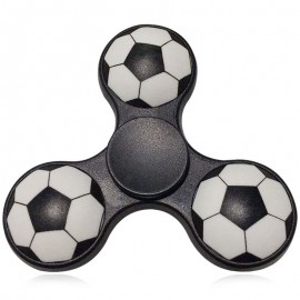 FIDDLE TOY SOCCER PATTERN FINGER GYRO FIDGET SPINNER