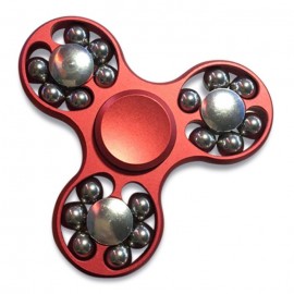 EDC FIDGET TOY HAND SPINNER WITH ROLLED BEADS