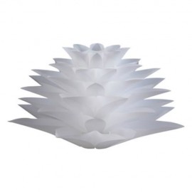 YOUOKLIGHT DIY LOTUS SHAPED DECORATION CHANDELIER CEILING PENDANT LAMPSHADE (WHITE)
