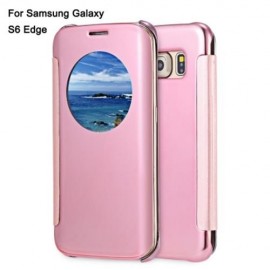 LUXURY MIRROR FLIP COVER HARD PC CASE WITH AUTO SLEEP WAKE UP FUNCTION FOR SAMSUNG GALAXY 