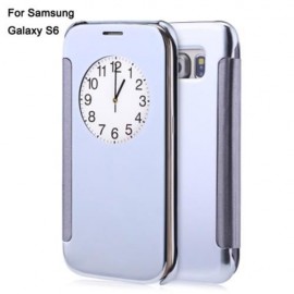 LUXURY MIRROR FLIP COVER HARD PC CASE WITH AUTO SLEEP WAKE UP FUNCTION FOR SAMSUNG GALAXY 