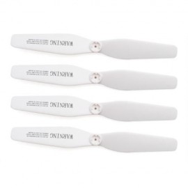 ORIGINAL SYMA PROPELLER QUADCOPTER ACCESSORY FOR X5UW X5UC RC DRONE - 4PCS (WHITE)