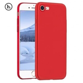 HOCO CLOSE SKIN DESIGN SOLID COLOR PROTECTIVE PC BACK COVER FOR IPHONE 7 (RED)
