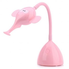 DC 5V 6W CARTOON SNAIL NIGHT LIGHT EYE PROTECTION RECHARGEABLE LED TABLE LAMP (PINK)