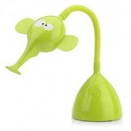DC 5V 6W CARTOON SNAIL NIGHT LIGHT EYE PROTECTION RECHARGEABLE LED TABLE LAMP (CELADON)