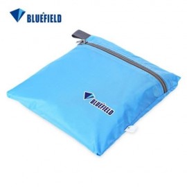 BLUEFIELD MULTIFUNCTION WATERPROOF CAMPING PICNIC BEACH SUN SHELTER TENT MAT (AZURE)