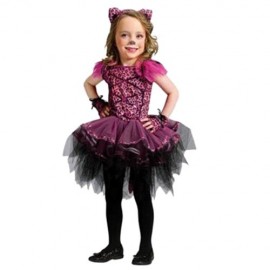 2PCS SWEET HALLOWEEN GIFT CARTOON ANIMAL SHAPE LACE GEOMETRIC STRIPED ROUND COLLAR SLEEVEL