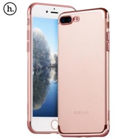 HOCO ULTRA SLIM SOFT ELECTROPLATE PLATING TPU CASE FOR IPHONE 7 PLUS (ROSE GOLD)