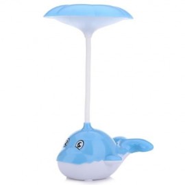 PORTABLE WHALE EYE-PROTECTION 2.5W LED DESK LAMP TOUCH CONTROL 3 DIMMABLE NIGHT LIGHT (LAK