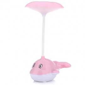 PORTABLE WHALE EYE-PROTECTION 2.5W LED DESK LAMP TOUCH CONTROL 3 DIMMABLE NIGHT LIGHT (PIN