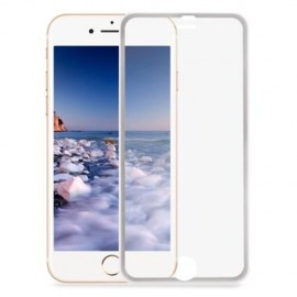 3D TOUGHENED GLASS CURVED METAL EDGE SHATTERPROOF FULL SCREEN PROTECTIVE FILM FOR IPHONE 7