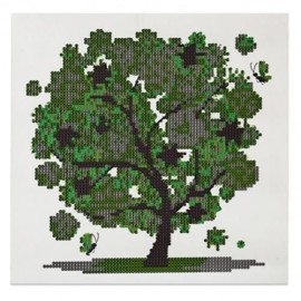 30 X 30CM 5D FOUR SEASONS FORTUNE TREE FULL DRILLED SQUARE NEEDLEWORK DIY DIAMOND PAINTING