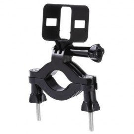 TELESIN MOTORCYCLE HANDLE BAR MOUNT WITH CAGE HOUSING FOR POLAROID CUBE / CUBE  ACTION CAM
