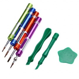 8 IN 1 MULTI-FUNCTION OPENING TOOL PRECISION SCREWDRIVER SET FOR IPHONE 7 (COLORMIX)