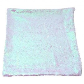 40 X 40CM FASHION DIY TWO TONE GLITTER SEQUINS THROW PILLOW DECORATIVE CUSHION COVER (COLO