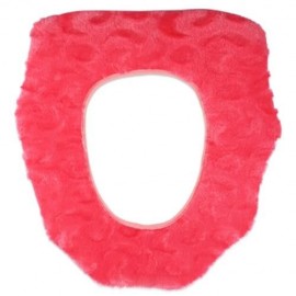 CREATIVE SOFT PLUSH SURFACE TOILET SEAT MAT CLOSE WASHABLE PU BACK COVER WINTER WARM CUSHI