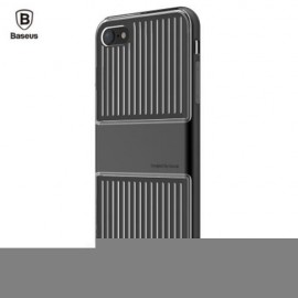 BASEUS TRAVEL SERIES TRANSPARENT TYPE CASE TPU   PC DOUBLE PROTECTION COVER FOR IPHONE 7 P