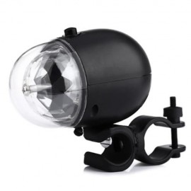 USB POWERED DC 5V 3W AUTO RGB LED STAGE LIGHT PROJECTOR FOR PARTY BICYCLE (BLACK)