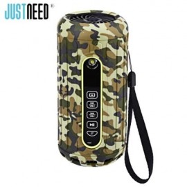 JUSTNEED P1 BLUETOOTH SPEAKER TWO HORN SOUND STEREO 6600MAH POWER SUPPLY WITH LED TORCH (A