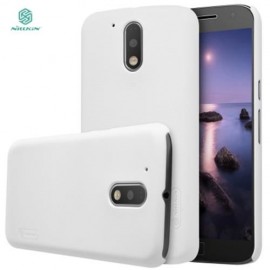 NILLKIN F - HC FROSTED SHIELD PROTECTIVE BACK COVER CASE FOR MOTO G4 PLUS (WHITE)