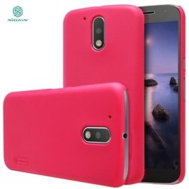 NILLKIN F - HC FROSTED SHIELD PROTECTIVE BACK COVER CASE FOR MOTO G4 PLUS (RED)