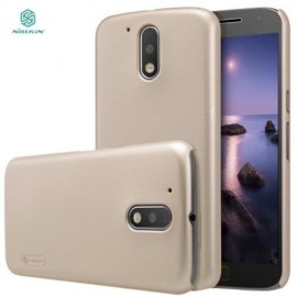 NILLKIN F - HC FROSTED SHIELD PROTECTIVE BACK COVER CASE FOR MOTO G4 PLUS (CHAMPAGNE)