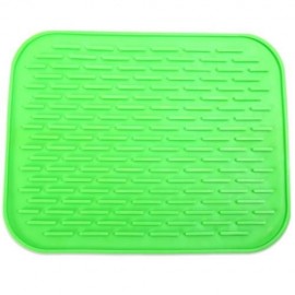 MULTIPURPOSE SILICONE FLEXIBLE NON-SLIP HEAT RESISTANT PAD MAT (CRYSTAL GREEN)